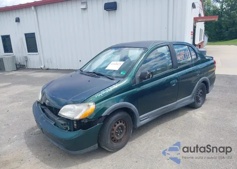 2001 Toyota Echo z USA, uszkodzony, nr VIN JTDBT123X10106129
